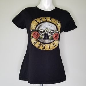 Guns n Roses Black Short Sleeve T Shirt Juniors XL